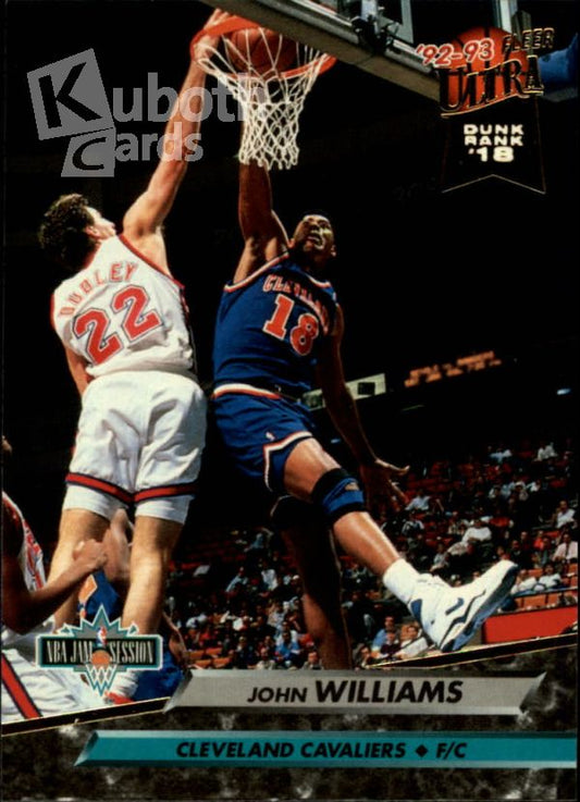 NBA 1992-93 Ultra - No 218 - John Williams