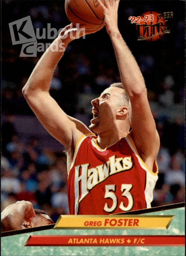 NBA 1992-93 Ultra - No 222 - Greg Foster