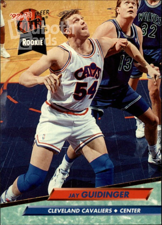 NBA 1992-93 Ultra - No. 240 - Jay Guidinger