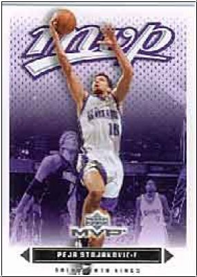 NBA 2003 / 04 Upper Deck MVP - No 154 - Peja Stojakovic