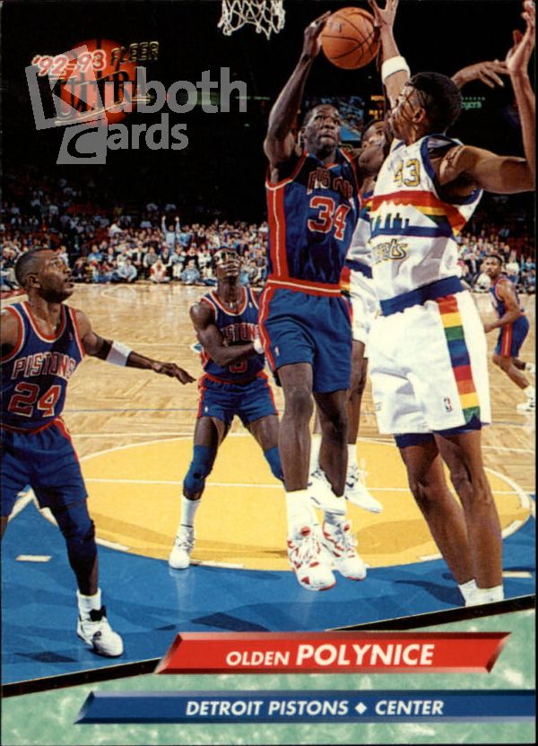 NBA 1992-93 Ultra - No 259 - Olden Polynice