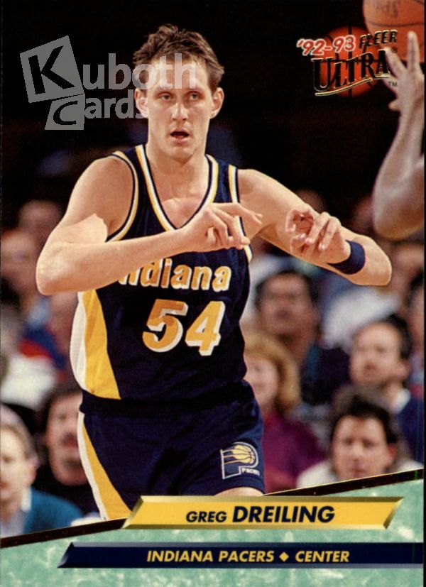 NBA 1992-93 Ultra - No 273 - Greg Dreiling