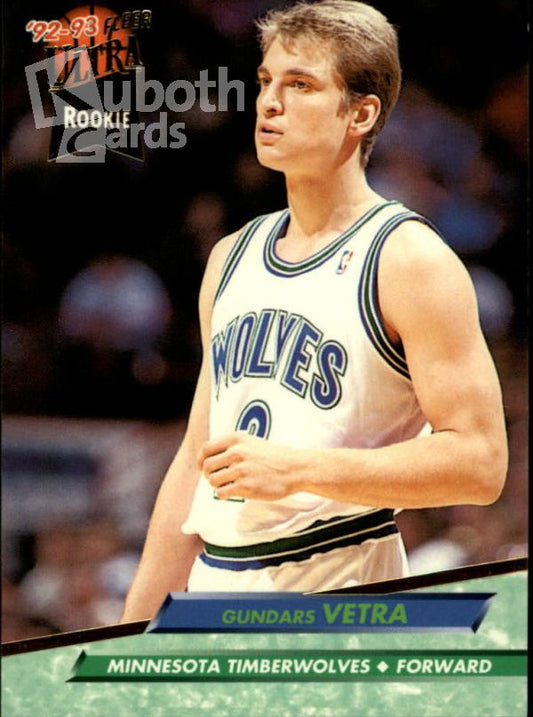 NBA 1992-93 Ultra - No 310 - Gundars Vetra