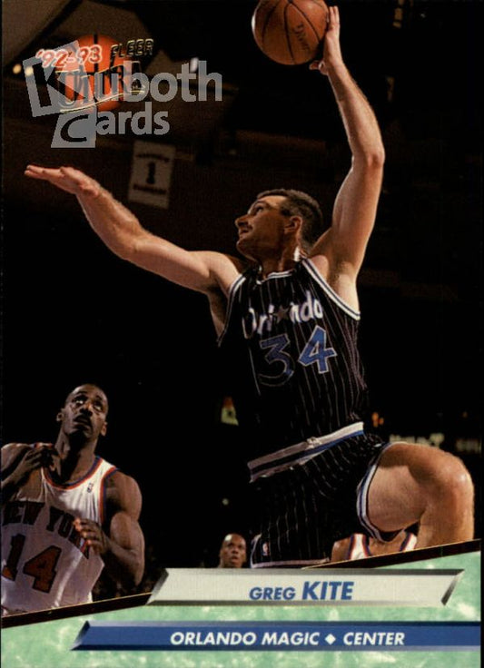 NBA 1992-93 Ultra - No 327 - Greg Kite