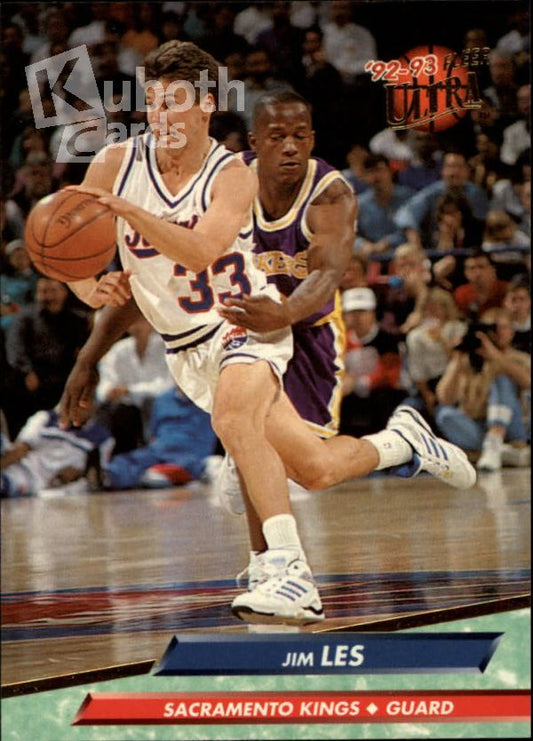 NBA 1992-93 Ultra - No 350 - Jim Les