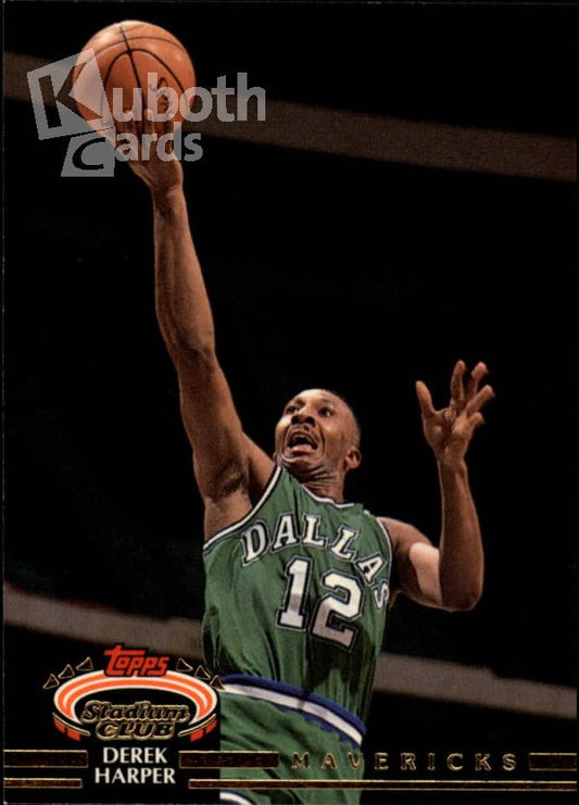 NBA 1992-93 Stadium Club - No 6 - Derek Harper