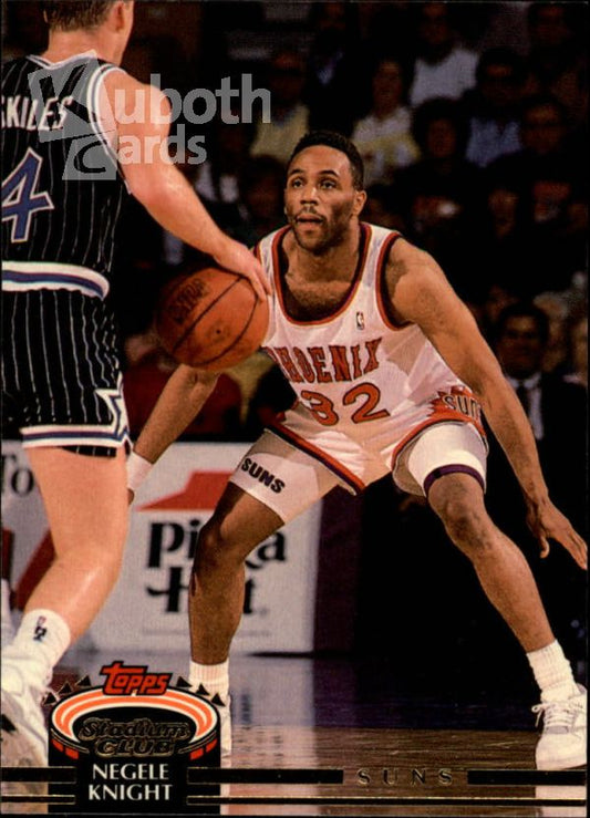 NBA 1992-93 Stadium Club - No 15 - Negele Knight