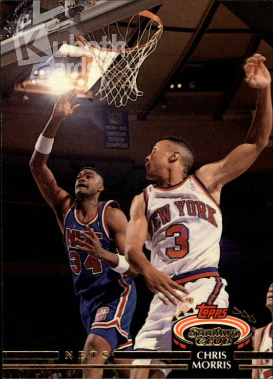 NBA 1992-93 Stadium Club - No. 34 - Chris Morris