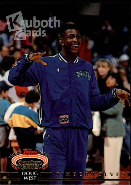 NBA 1992-93 Stadium Club - No 68 - Doug West