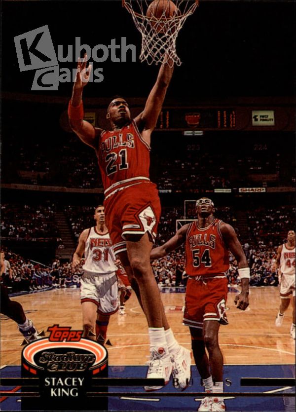 NBA 1992-93 Stadium Club - No 86 - Stacey King