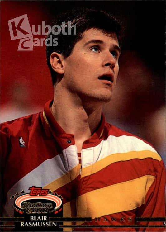 NBA 1992-93 Stadium Club - No 109 - Blair Rasmussen