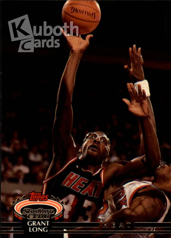 NBA 1992-93 Stadium Club - No. 111 - Grant Long