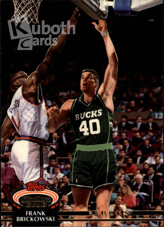 NBA 1992-93 Stadium Club - No 136 - Frank Brickowski