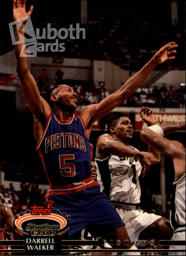 NBA 1992-93 Stadium Club - No. 173 - Darrell Walker