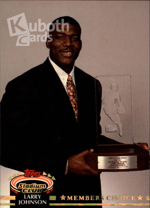 NBA 1992-93 Stadium Club - No 192 - Larry Johnson