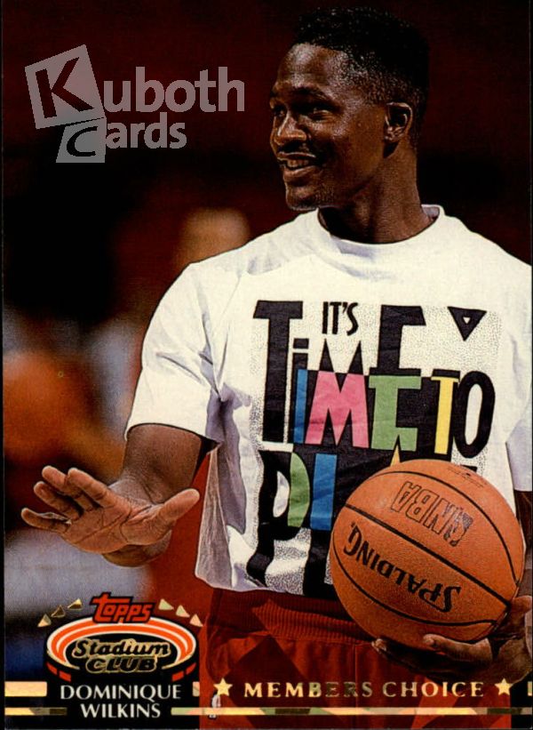 NBA 1992-93 Stadium Club - No 208 - Dominique Wilkins