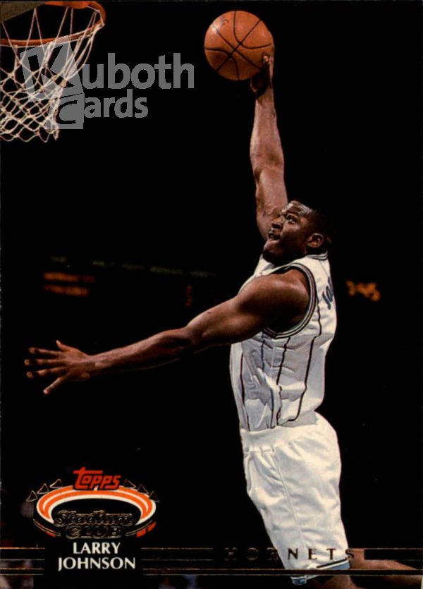 NBA 1992-93 Stadium Club - No. 213 - Larry Johnson