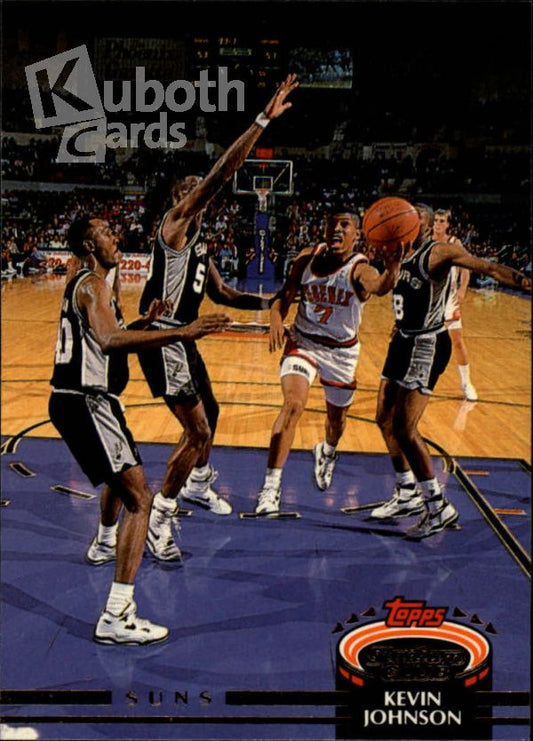 NBA 1992-93 Stadium Club - No. 216 - Kevin Johnson