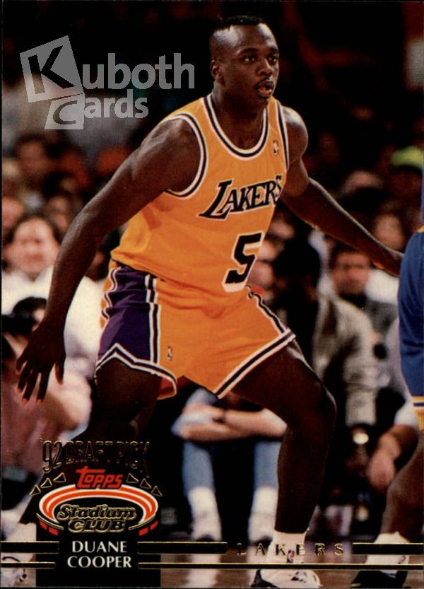 NBA 1992-93 Stadium Club - No 217 - Duane Cooper