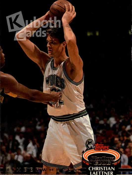 NBA 1992-93 Stadium Club - No. 218 - Christian Laettner