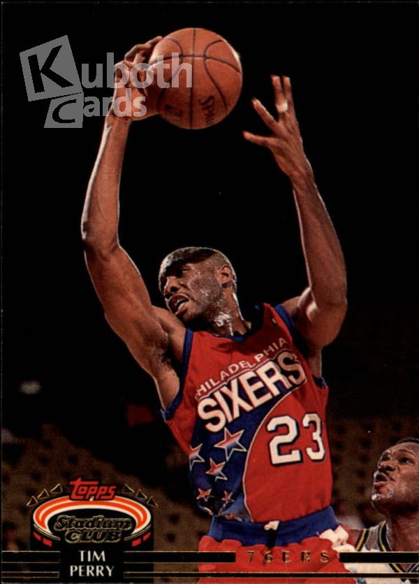 NBA 1992-93 Stadium Club - No 219 - Tim Perry