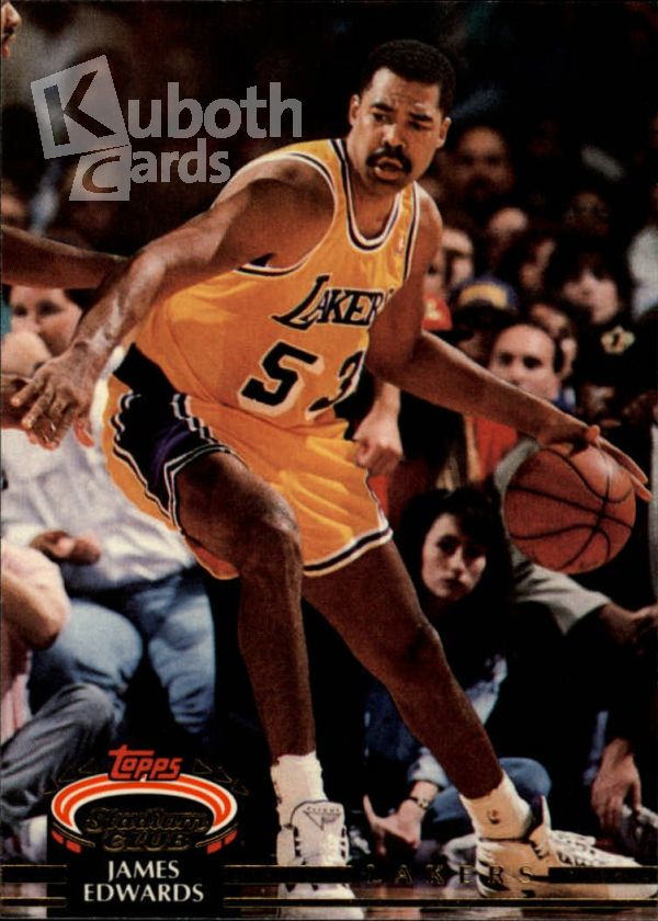 NBA 1992-93 Stadium Club - No 227 - James Edwards