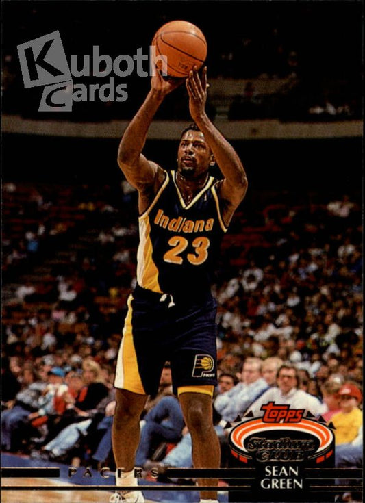 NBA 1992-93 Stadium Club - No. 228 - Sean Green