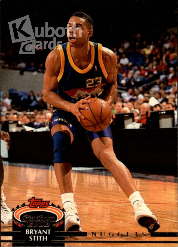 NBA 1992-93 Stadium Club - No. 237 - Bryant Stith