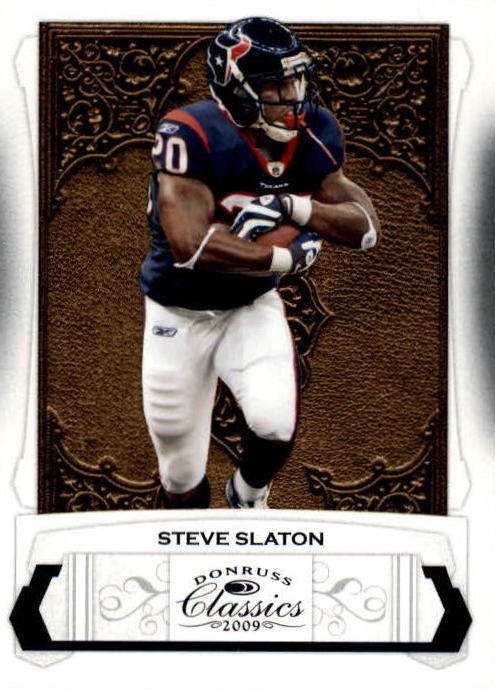 NFL 2009 Donruss Classics - No 41 - Steve Slaton