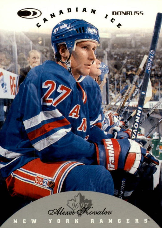 NHL 1996 / 97 Donruss Canadian Ice - No 41 - Alexei Kovalev