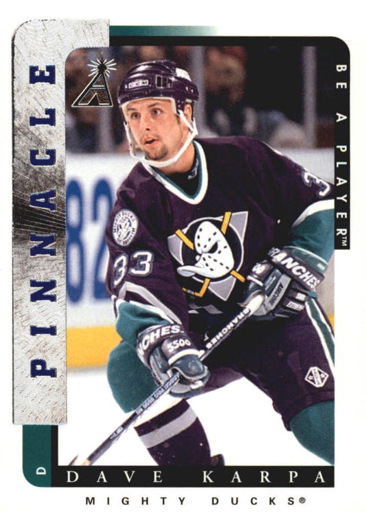 NHL 1996 / 97 Be A Player - No 41 - Dave Karpa