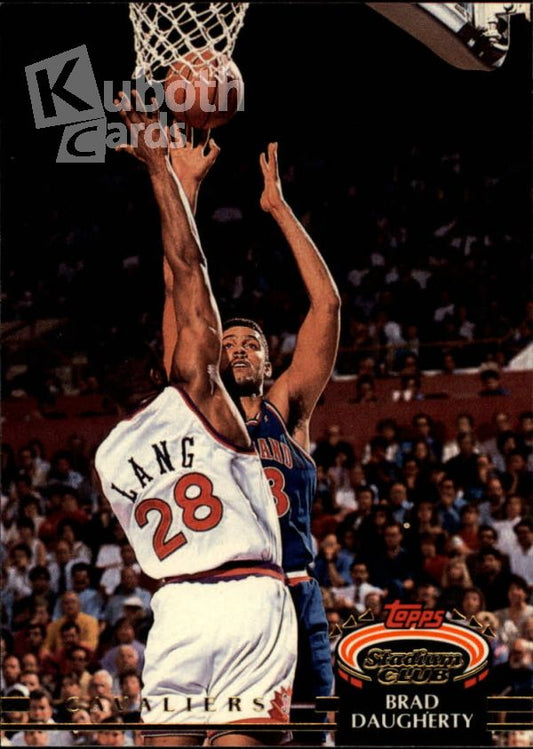 NBA 1992-93 Stadium Club - No. 245 - Brad Daugherty