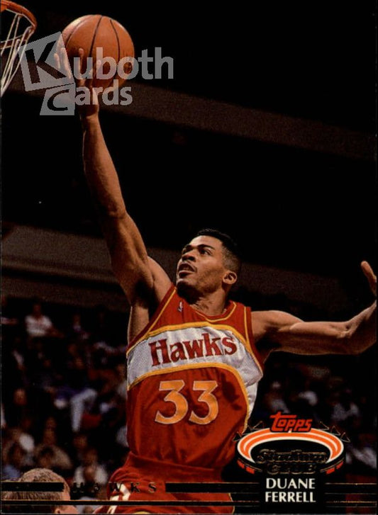 NBA 1992-93 Stadium Club - No. 249 - Duane Ferrell