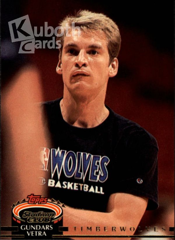 NBA 1992-93 Stadium Club - No 241 - Gundars Vetra