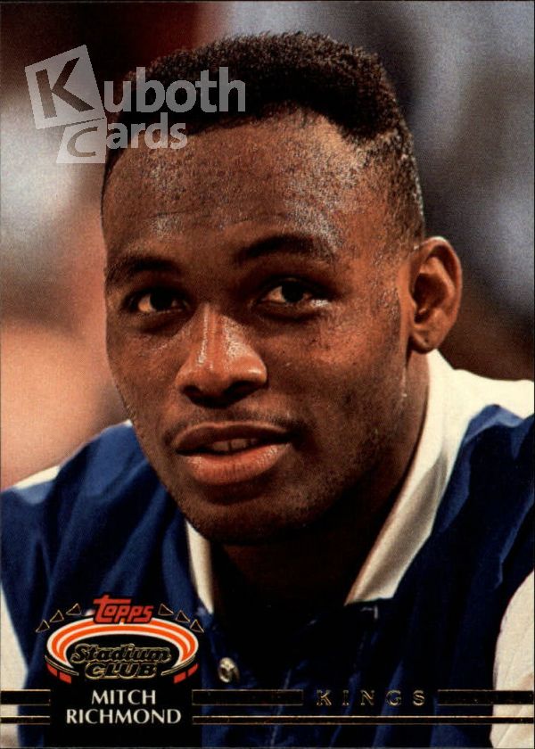 NBA 1992-93 Stadium Club - No. 253 - Mitch Richmond