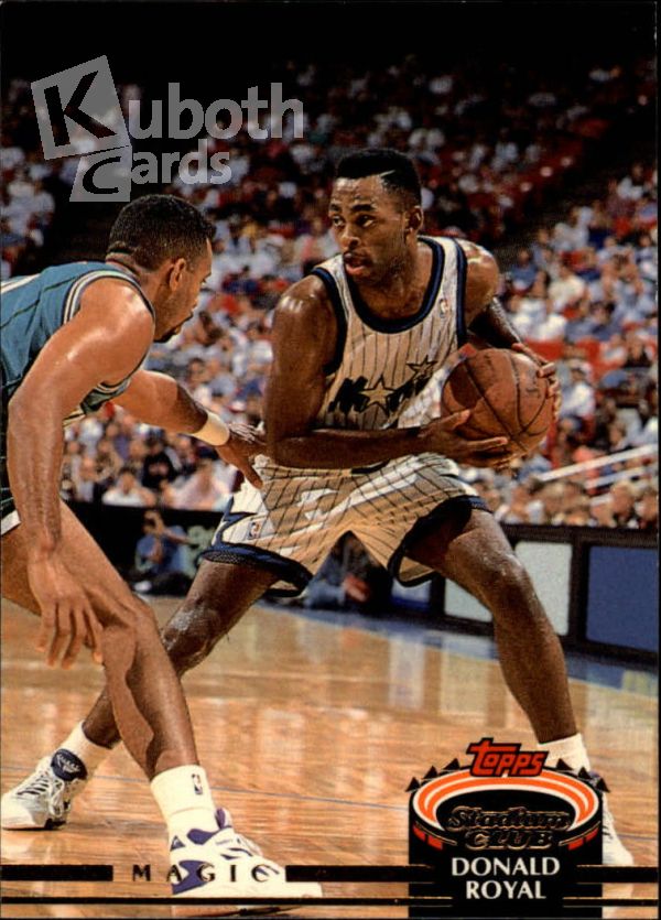 NBA 1992-93 Stadium Club - No 258 - Donald Royal