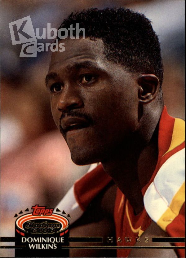 NBA 1992-93 Stadium Club - No. 260 - Dominique Wilkins