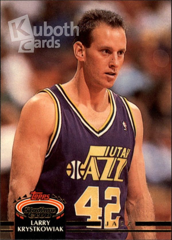 NBA 1992-93 Stadium Club - No. 261 - Larry Krystkowiak