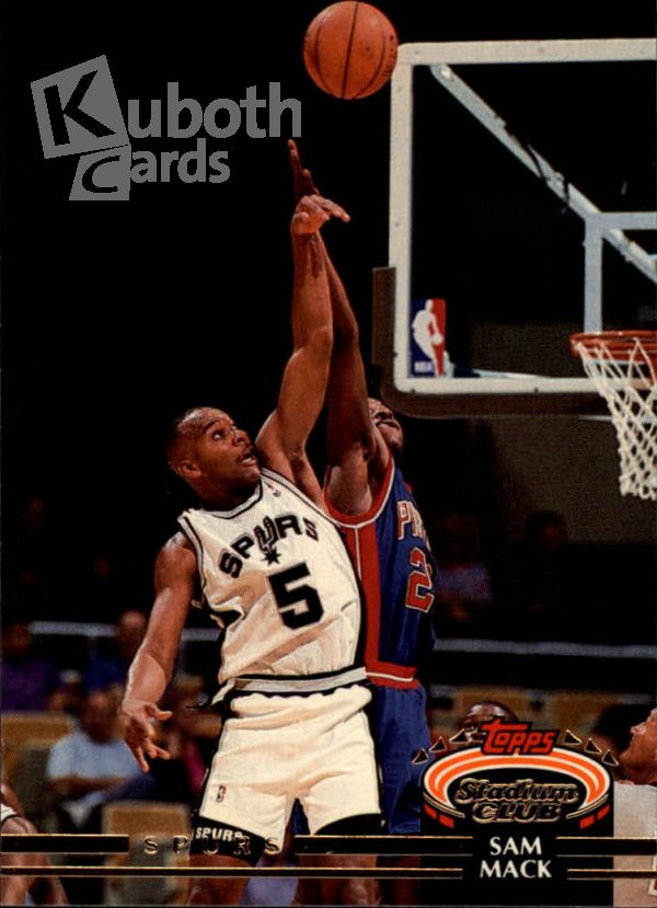 NBA 1992-93 Stadium Club - No 264 - Sam Mack