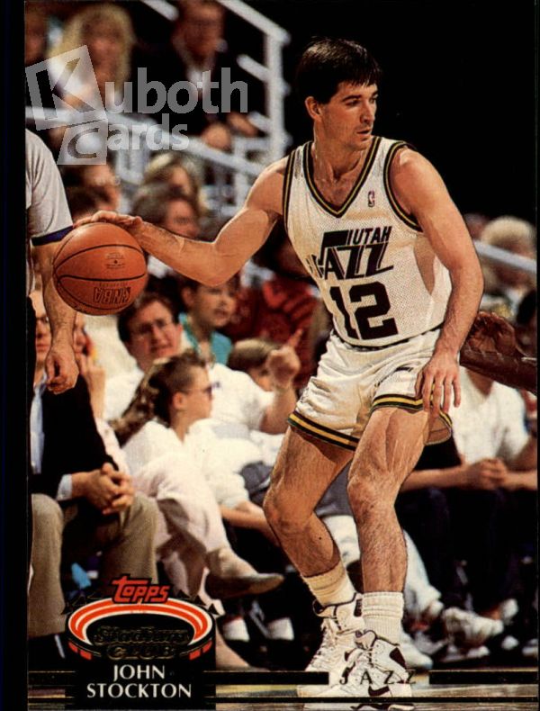 NBA 1992-93 Stadium Club - No 265 - John Stockton