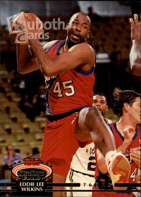 NBA 1992-93 Stadium Club - No 266 - Eddie Lee Wilkins