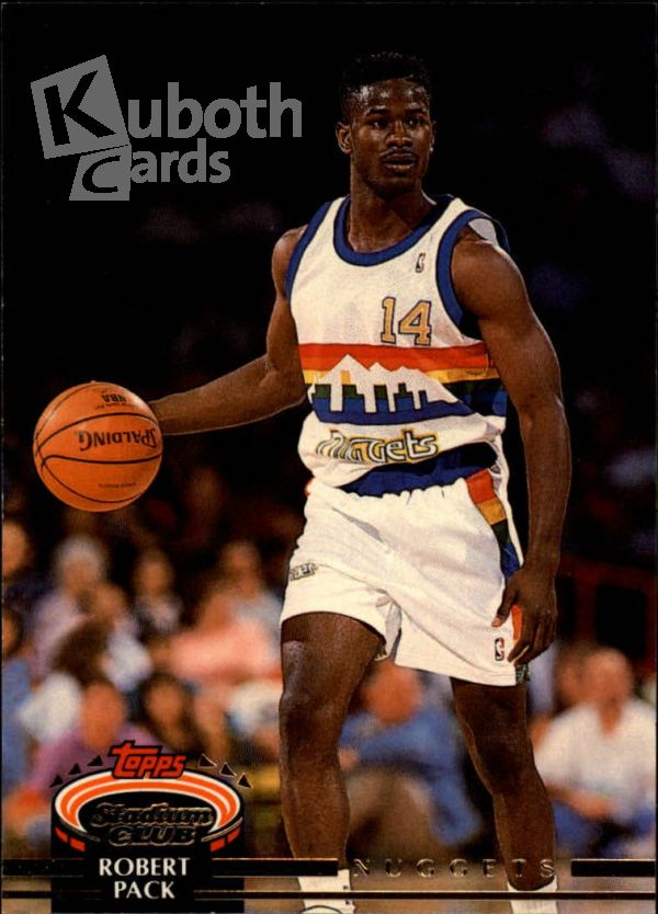 NBA 1992-93 Stadium Club - No 268 - Robert Pack