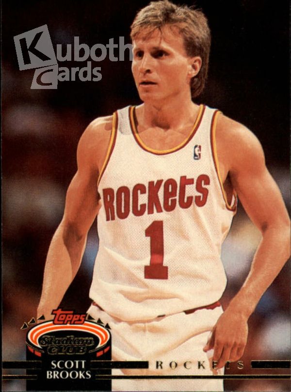 NBA 1992-93 Stadium Club - No. 271 - Scott Brooks