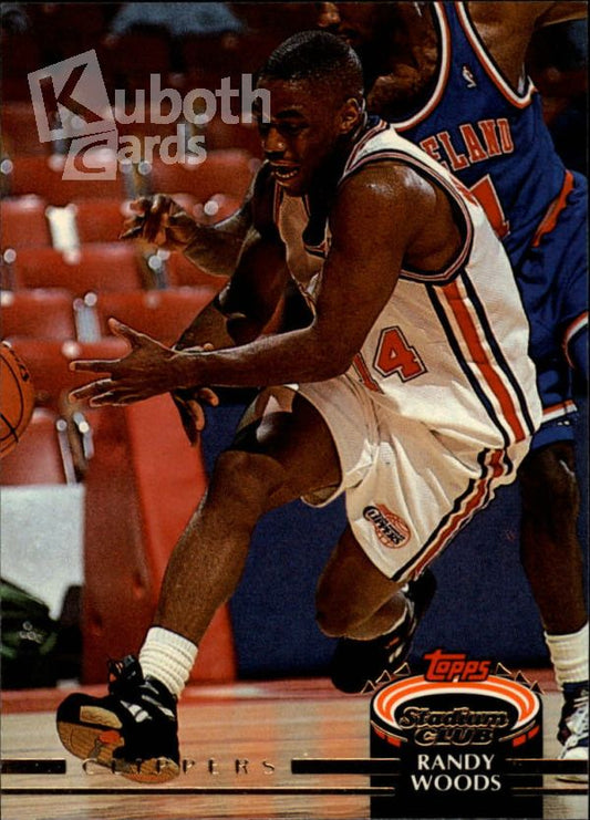 NBA 1992-93 Stadium Club - No. 272 ​​- Randy Woods