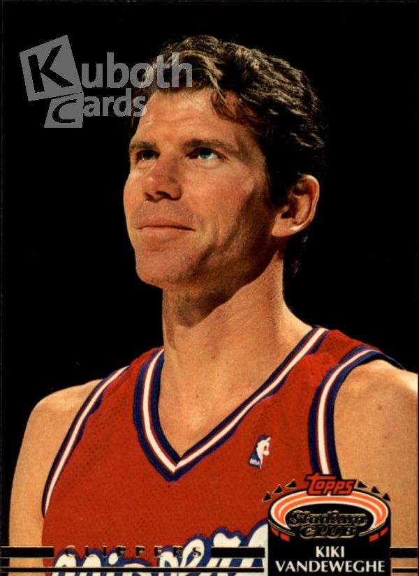 NBA 1992-93 Stadium Club - No. 274 - Kiki Vanderweghe