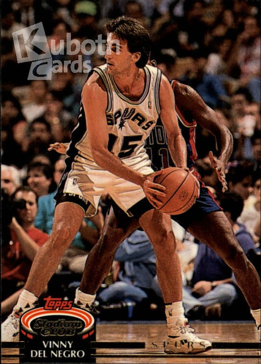 NBA 1992-93 Stadium Club - No 277 - Vinny del Negro