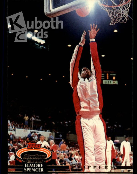 NBA 1992-93 Stadium Club - No. 279 - Elmore Spencer