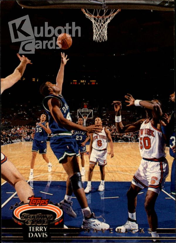 NBA 1992-93 Stadium Club - No. 282 - Terry Davis