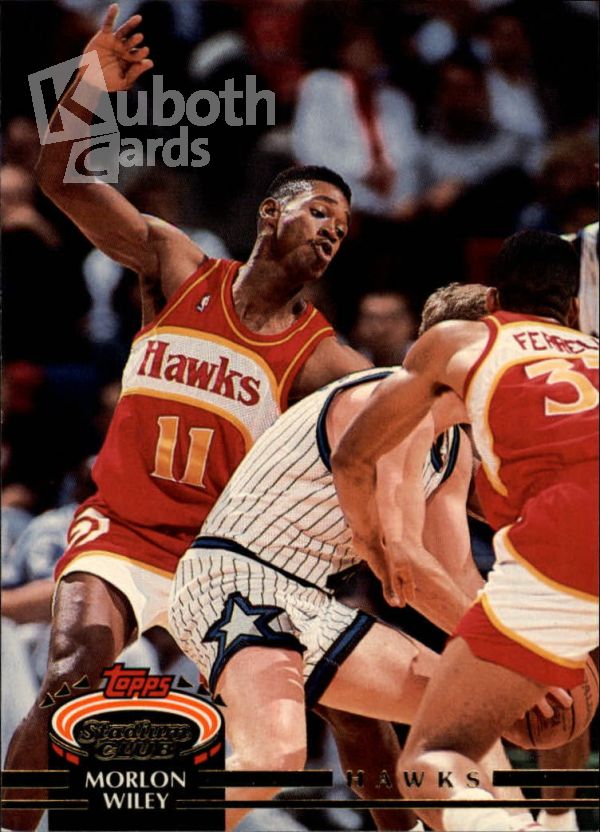 NBA 1992-93 Stadium Club - No. 283 - Morlon Wiley