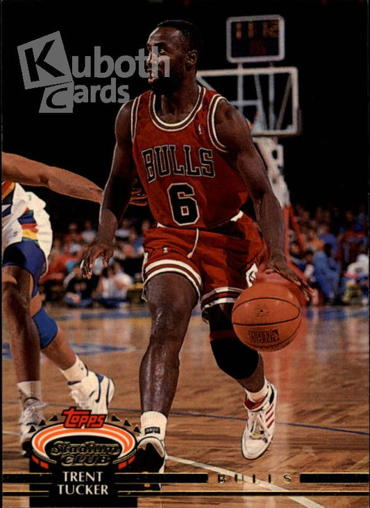 NBA 1992-93 Stadium Club - No. 284 - Trent Tucker